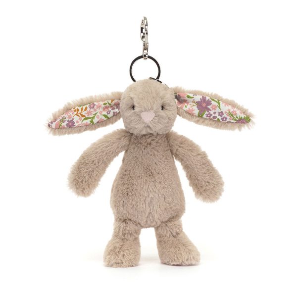 Blossom Beige Bunny ‘Petal- Bag Charm