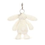 Blossom Cream Bunny ‘Berry- Bag Charm