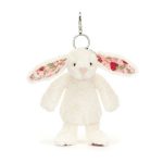 Blossom Cream Bunny ‘Berry- Bag Charm