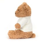 Bartholomew Bear with Personalised Cream Jumper