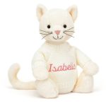 Bashful Cream Kitten with Personalised Cream Jumper