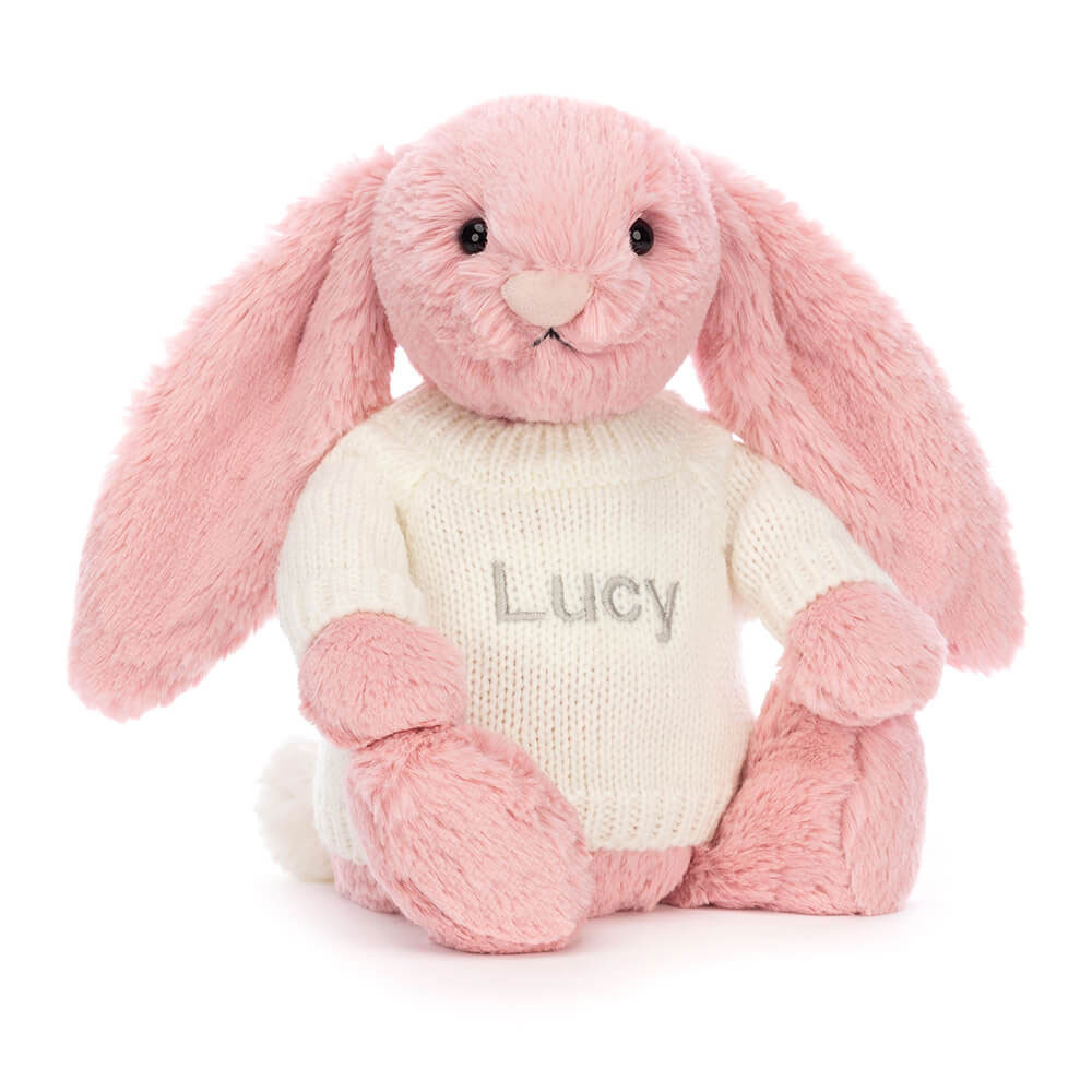http://Bashful%20Petal%20Bunny%20with%20Personalised%20Cream%20Jumper