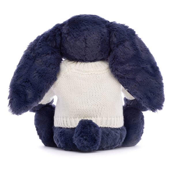 Bashful Stardust Bunny with Personalised Cream Jumper