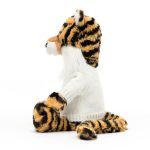Bashful Tiger with Personalised Cream Jumper