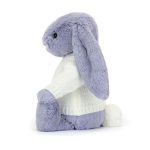 Bashful Viola Bunny with Personalised Cream Jumper