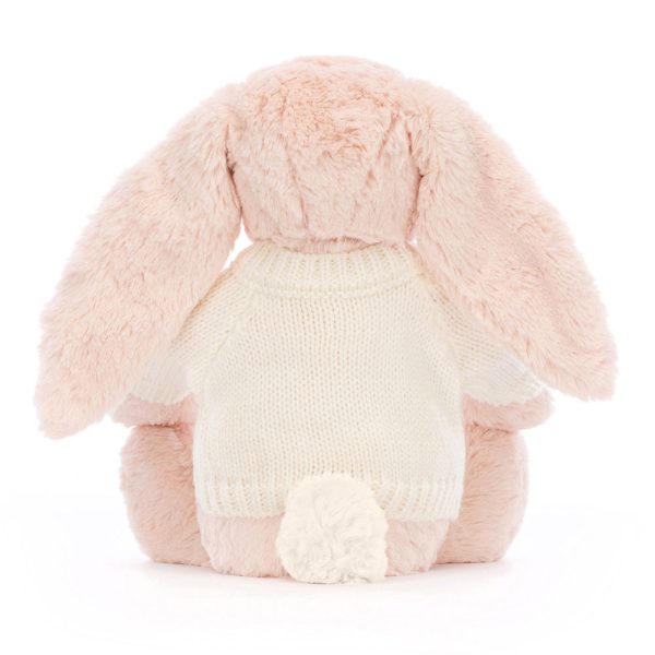 Blossom Blush Bunny with Personalised Cream Jumper