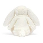 Blossom Cream Bunny with Personalised Cream Jumper