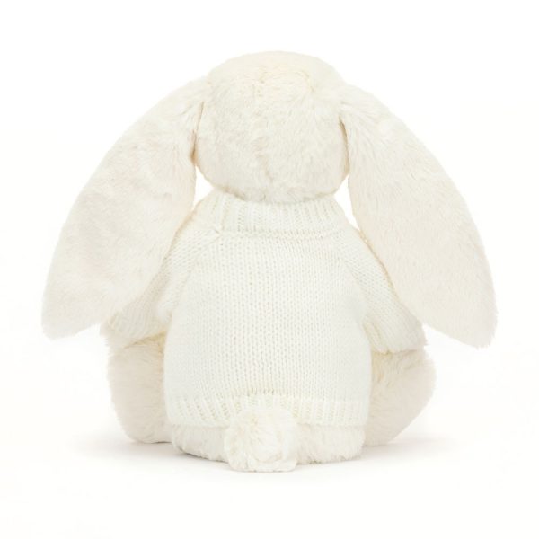 Blossom Cherry Bunny with Personalised Cream Jumper