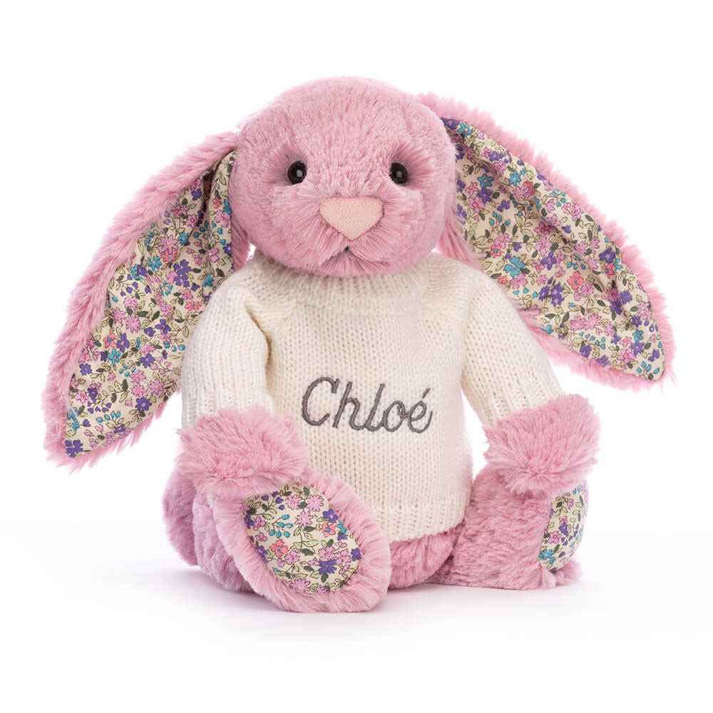 http://Blossom%20Tulip%20Bunny%20with%20Personalised%20Cream%20Jumper