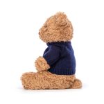 Bartholomew Bear with Personalised Navy Jumper