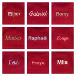 Bashful Cottontail Bunny with Personalised Red Jumper