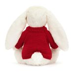 Bashful Twinkle Bunny with Personalised Red Jumper