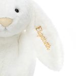 Personalised Bashful Luxe Bunny Luna Huge