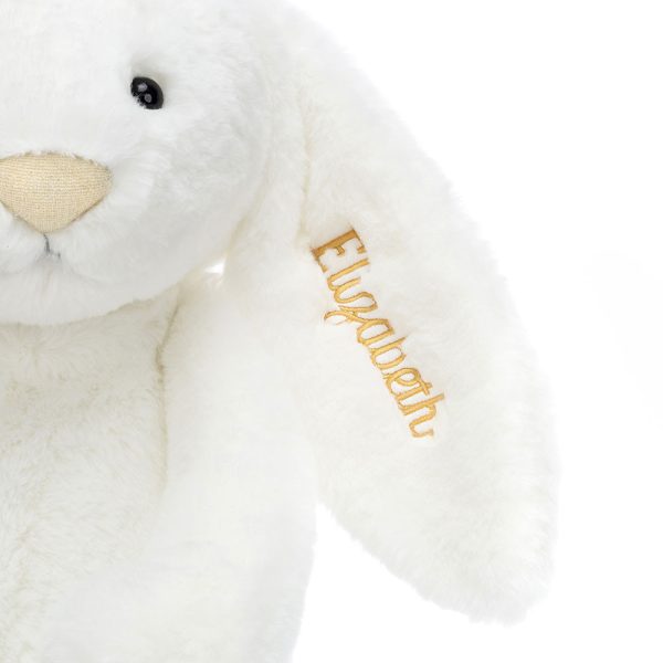 Personalised Bashful Luxe Bunny Luna Huge