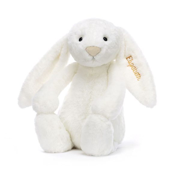 Personalised Bashful Luxe Bunny Luna Huge