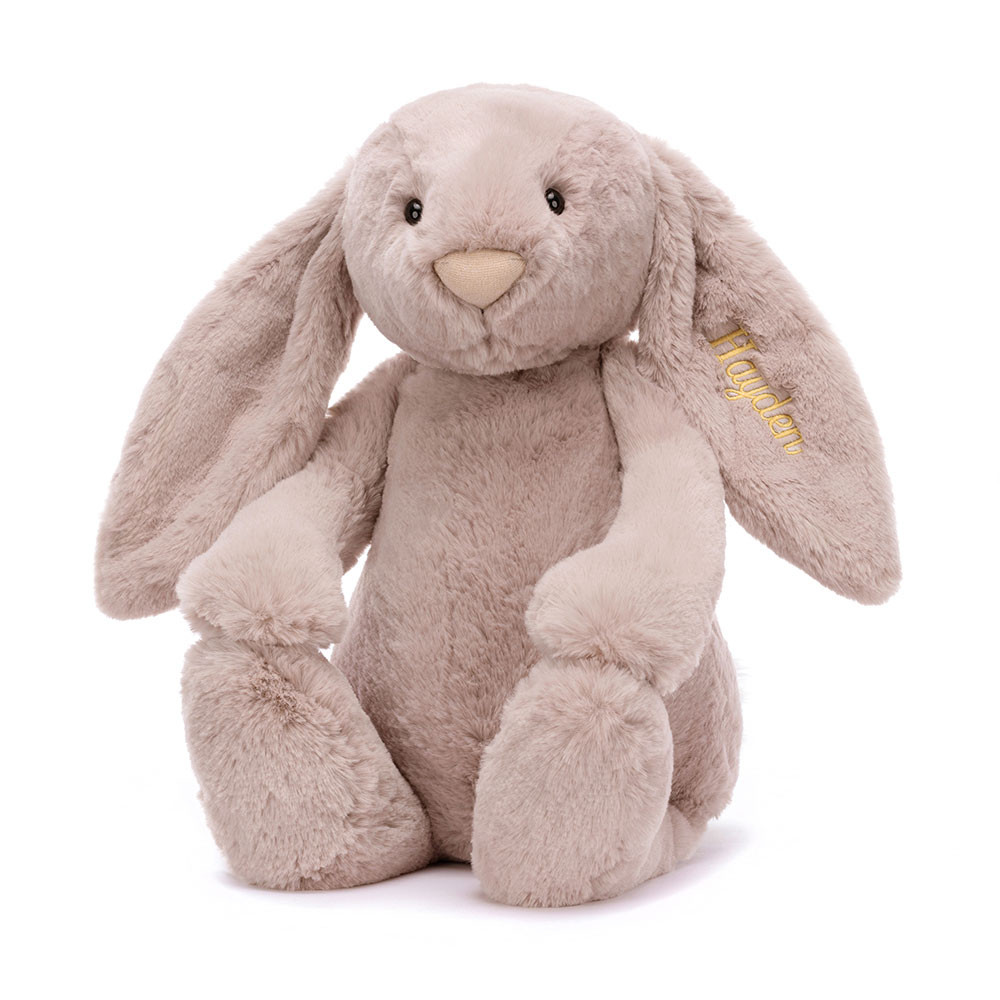 http://Personalised%20Bashful%20Luxe%20Bunny%20Rosa%20Huge