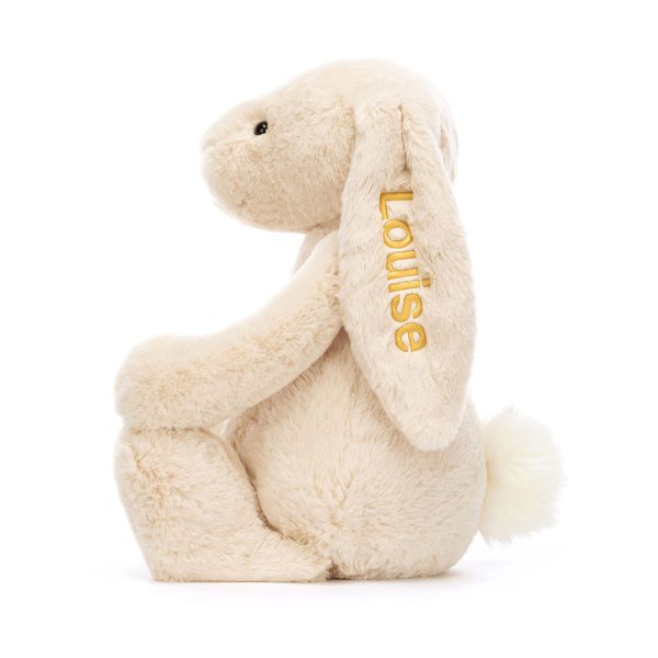 Personalised Bashful Luxe Bunny Willow Huge
