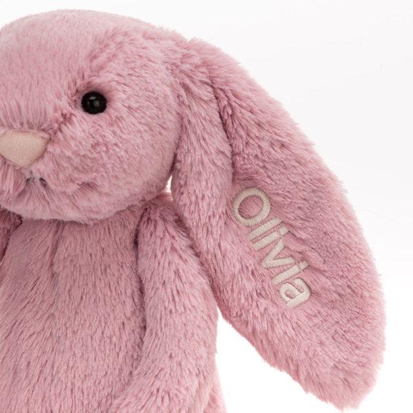 Personalised Bashful Tulip Bunny Medium