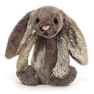 Personalised Bashful Cottontail Bunny Medium