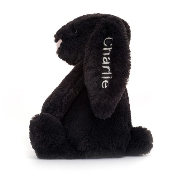 Personalised Bashful Inky Bunny Medium