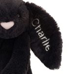 Personalised Bashful Inky Bunny Medium