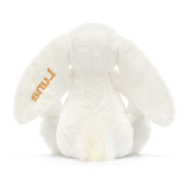 Personalised Bashful Luxe Bunny Luna Medium