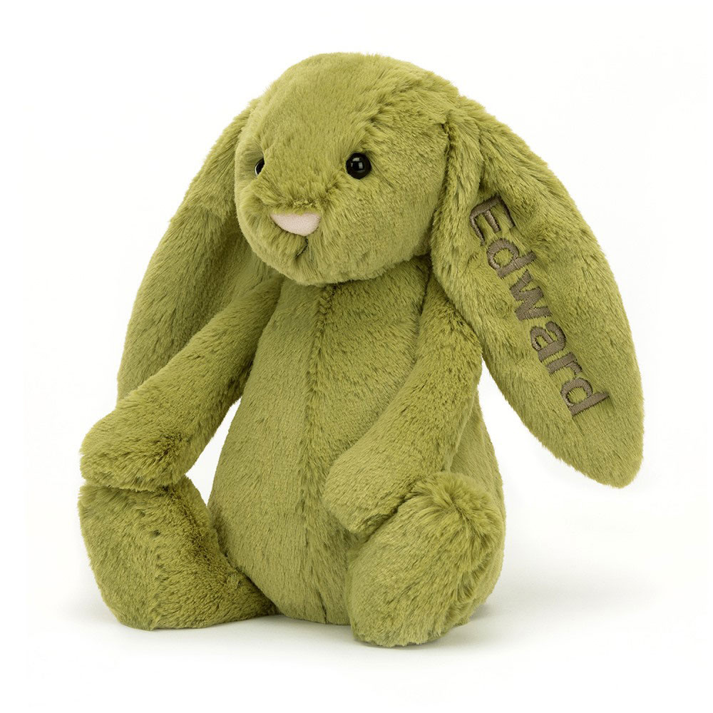 http://Personalised%20Bashful%20Moss%20Bunny%20Medium