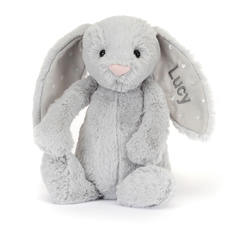 http://Personalised%20Bashful%20Shimmer%20Bunny%20Medium