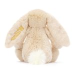 Personalised Bashful Luxe Bunny Willow Medium