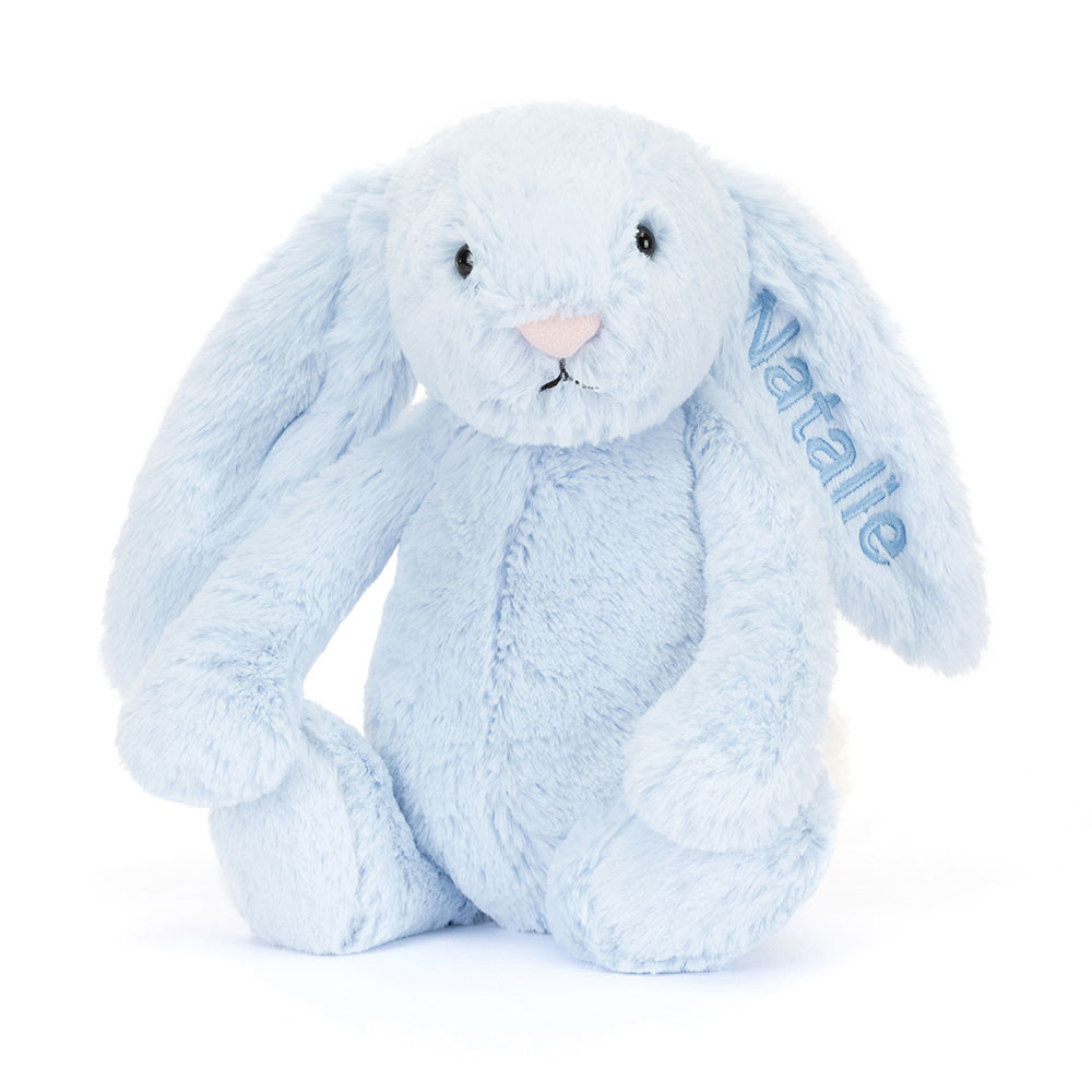 http://Personalised%20Bashful%20Blue%20Bunny%20Medium