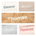 Personalised Bartholomew Bear Blankie