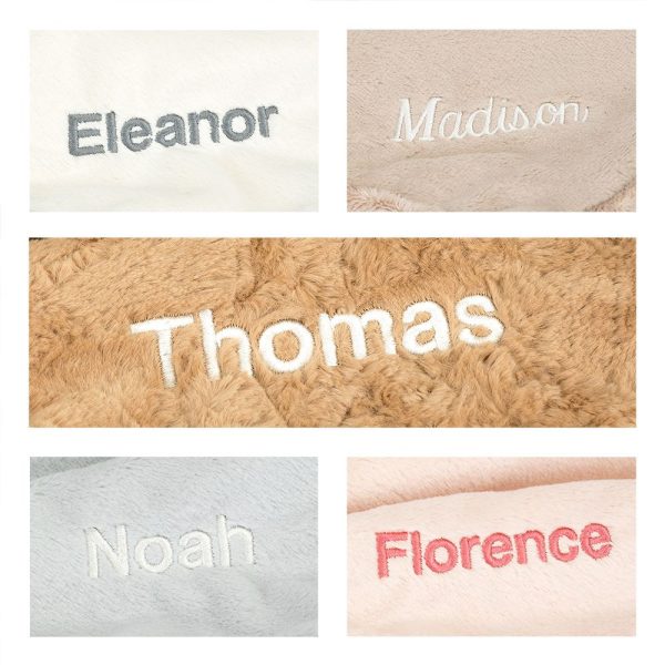 Personalised Bartholomew Bear Blankie