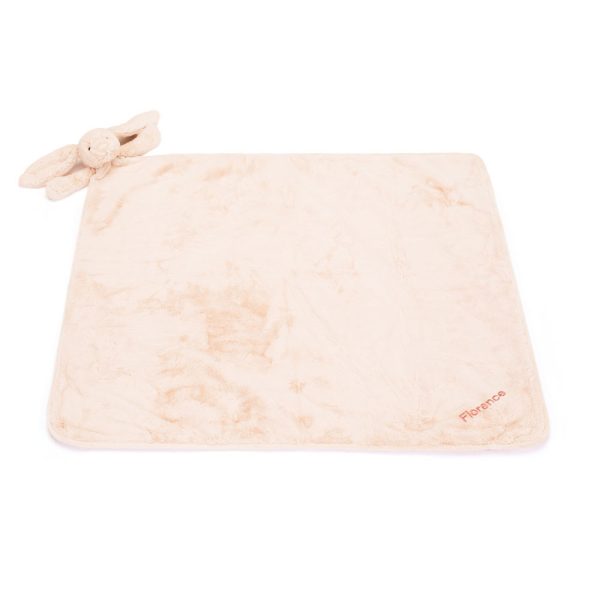 Personalised Bashful Blush Bunny Blankie