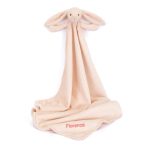 Personalised Bashful Blush Bunny Blankie
