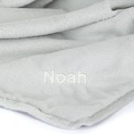 Personalised Bashful Silver Bunny Blankie