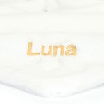 Personalised Bashful Luxe Bunny Luna Soother