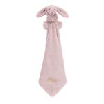 Personalised Bashful Luxe Bunny Rosa Soother