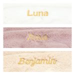 Personalised Bashful Luxe Bunny Rosa Soother