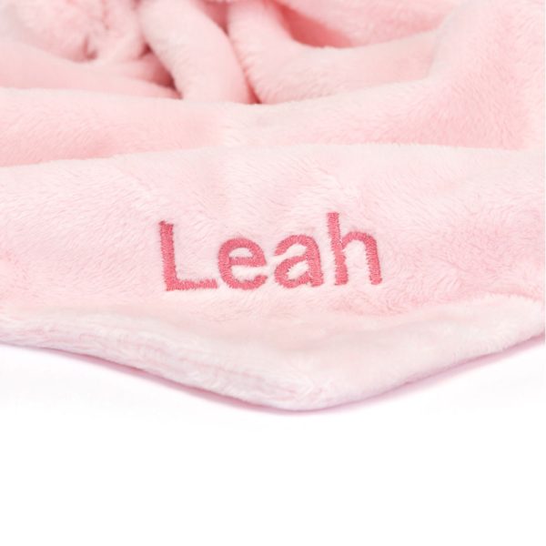 Personalised Bashful Bunny Pink Soother