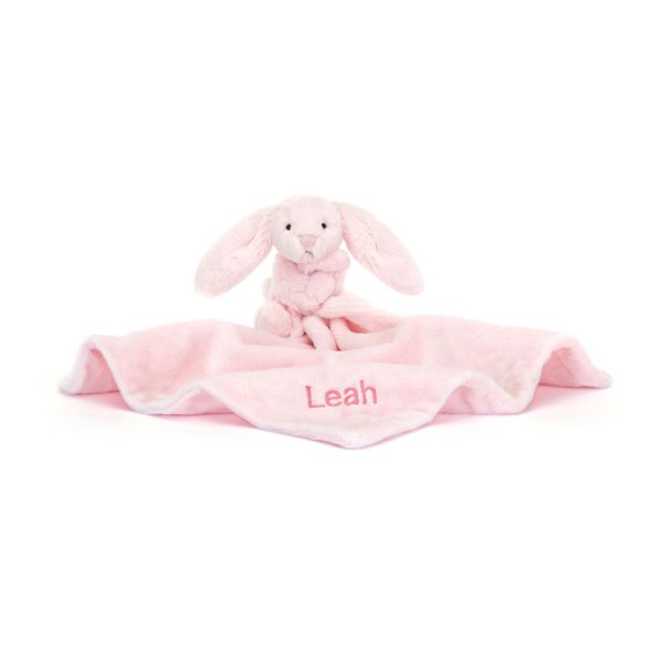 Personalised Bashful Bunny Pink Soother