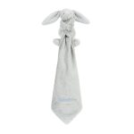 Personalised Bashful Silver Bunny Soother