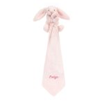 Personalised Bashful Pink Bunny Soother