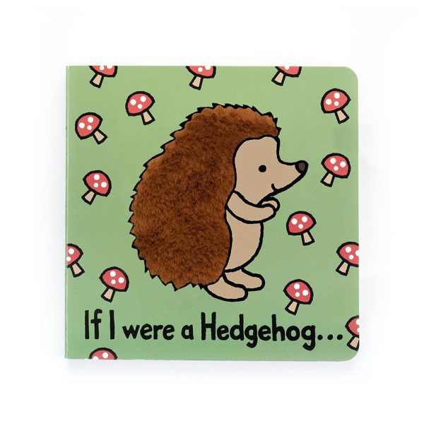 If I Were A Hedgehog Board Book and Bashful Hedgehog Medium