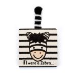 If I Were A Zebra Board Book and Bashful Zebra Medium