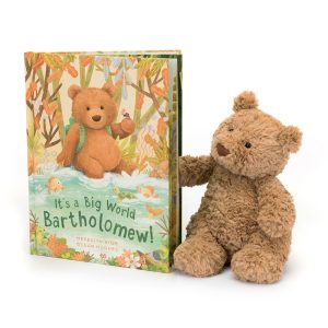 It-s a Big World Bartholomew Book and Bartholomew Bear Medium