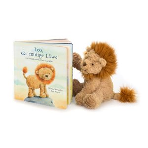 Leo. Der Mutige Lowe Buch and Fuddlewuddle Lion Medium