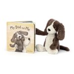 My Dad and Me Book and Bashful Fudge Puppy Medium