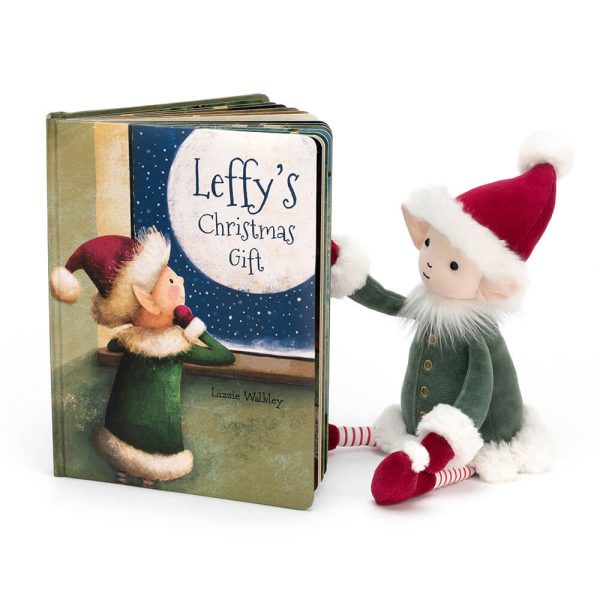 Leffy-s Christmas Gift Book and Leffy Elf Medium