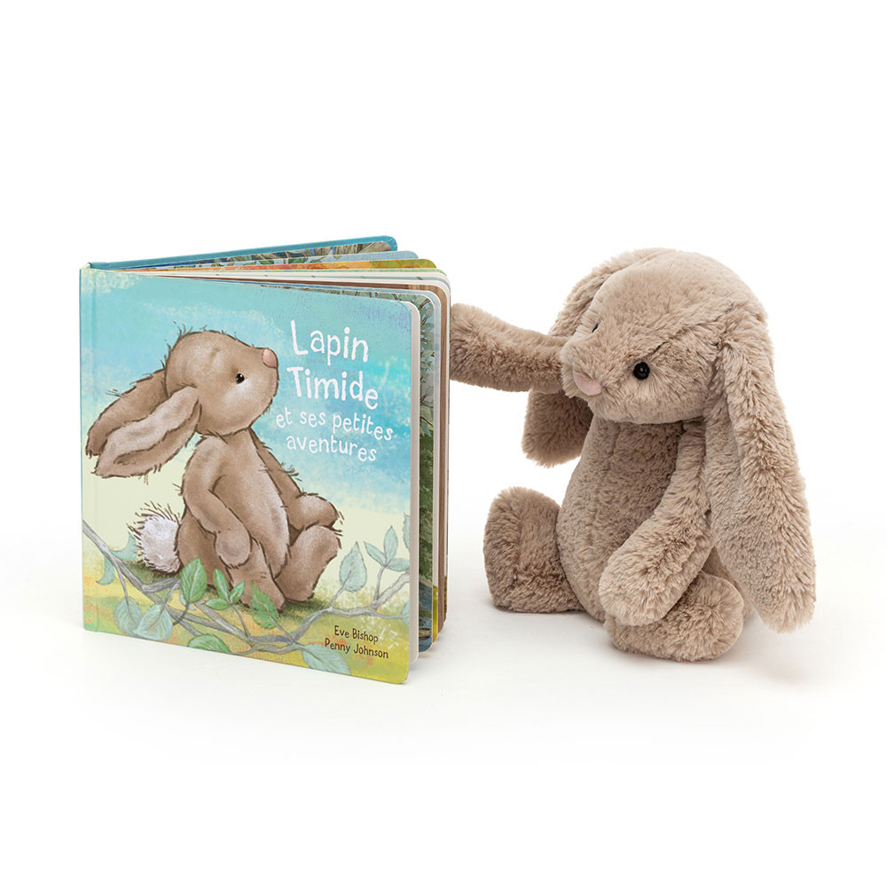 http://Lapin%20Timide%20Et%20Ses%20Petites%20Aventures%20and%20Bashful%20Beige%20Bunny%20Medium